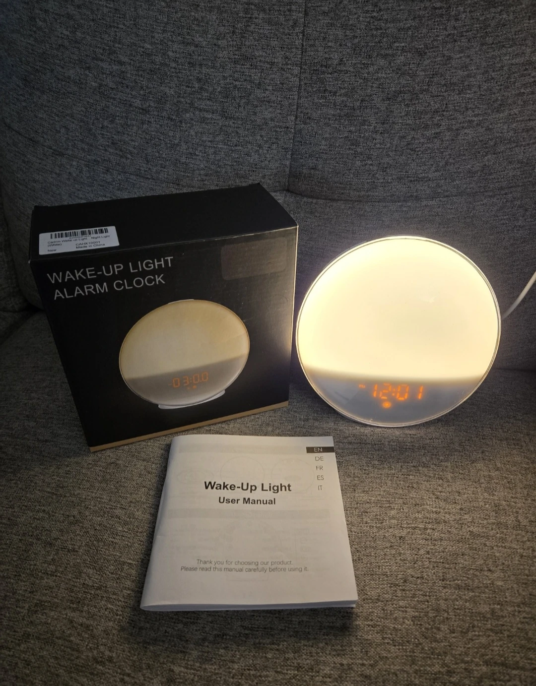 Wake up Light Alarm Clock 🏈 - photo 2
