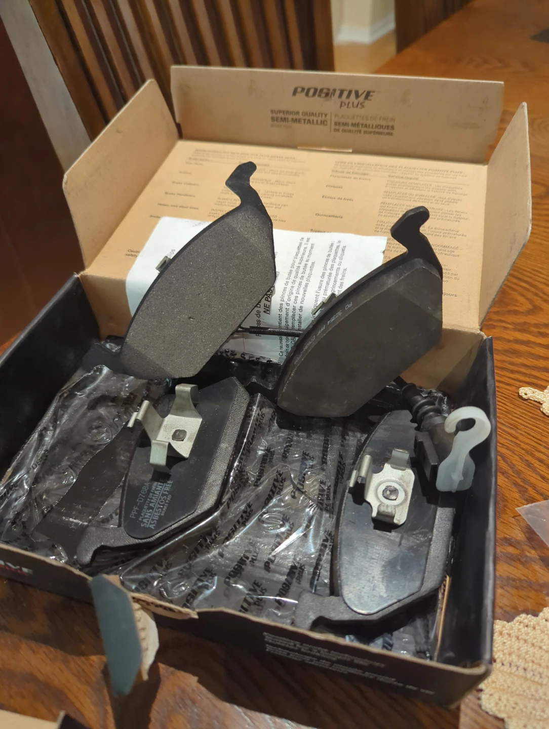 Positive Plus Semi-Metallic Brake Pads PPF-D768A