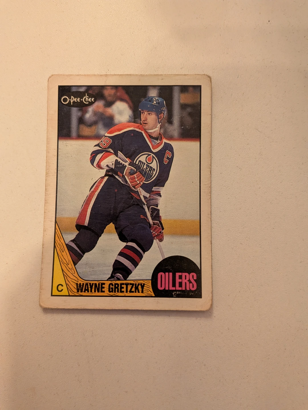 1987 O-Pee-Chee Wayne Gretzky Hockey Card - photo 3