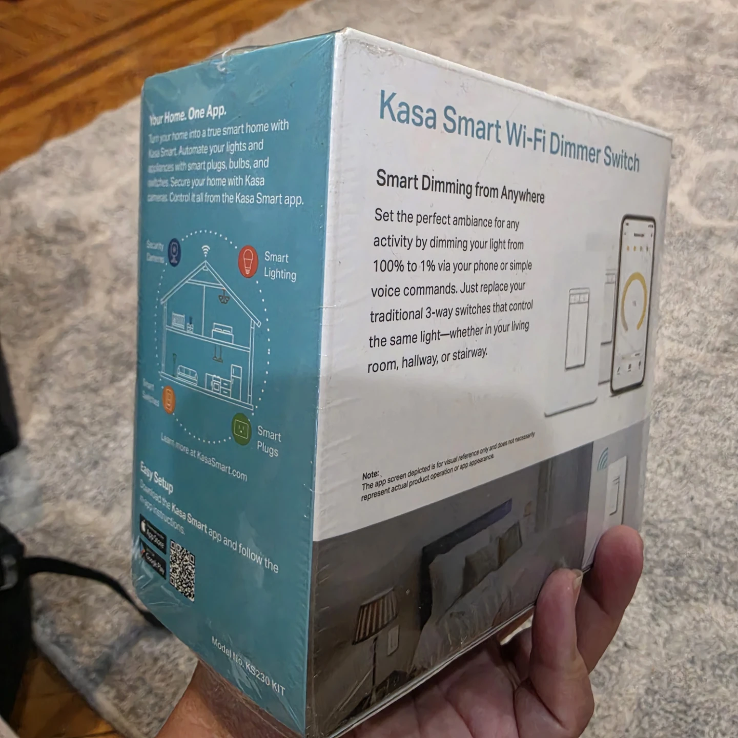 TP-Link Kasa Smart Wi-Fi Dimmer Switch 3-Way Kit - photo 2