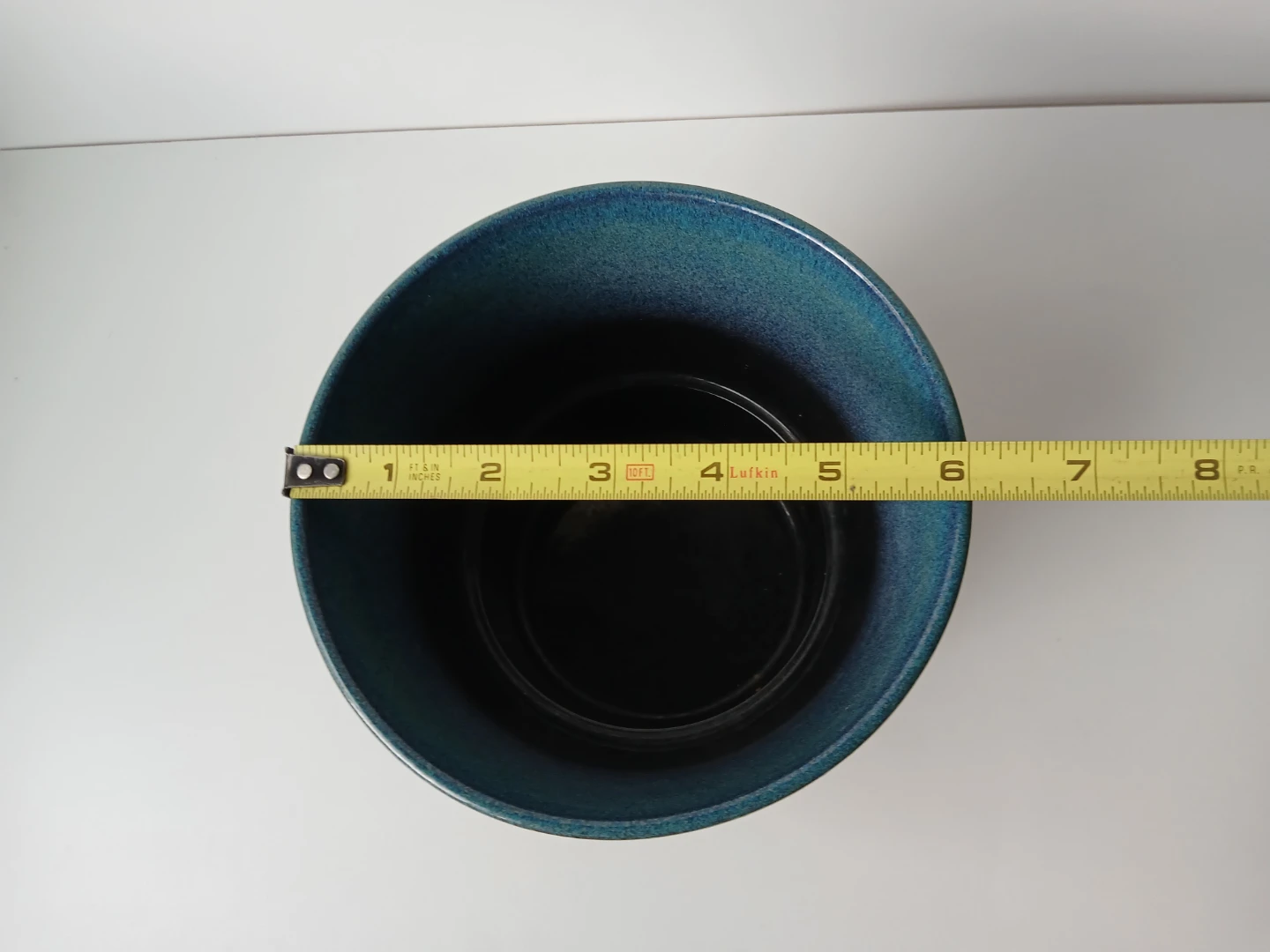 Set of Two Ceramic Decor Planters. No drainage. $8 EACH. - photo 3