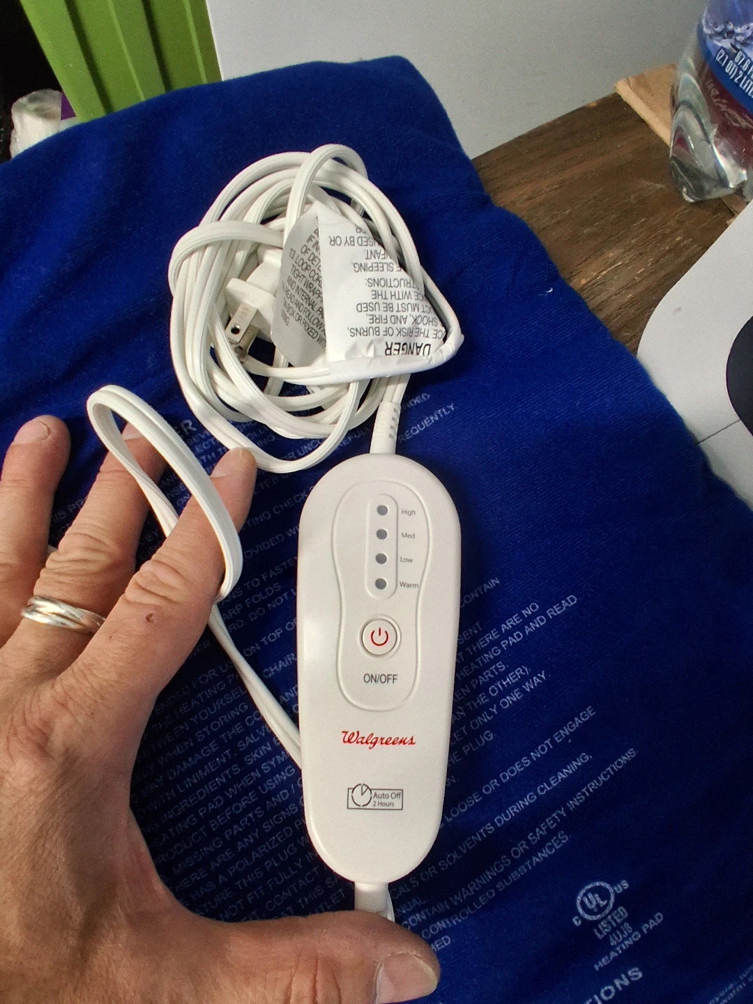 Walgreens Heating Pad Model MHP711S - photo 2