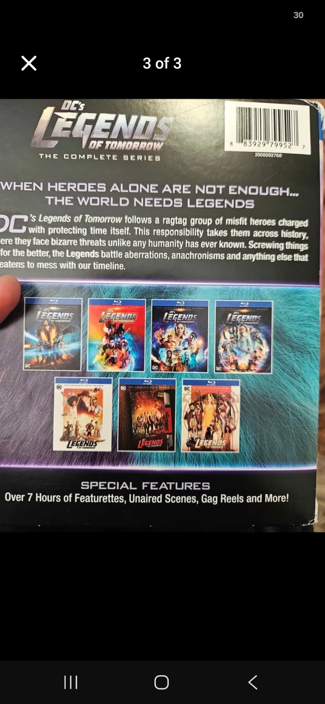 DC's Legends of Tomorrow: The Complete Series Blu-ray - photo 3