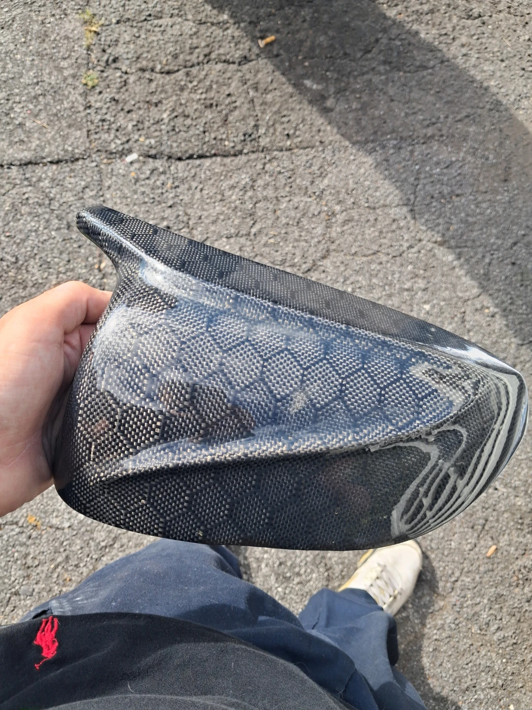 Carbon Fiber Mirror Covers q60 fits 2017-2026 - photo 3
