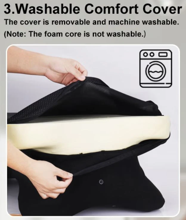 27° Ergonomic Memory Foam Wedge Pillow - photo 5