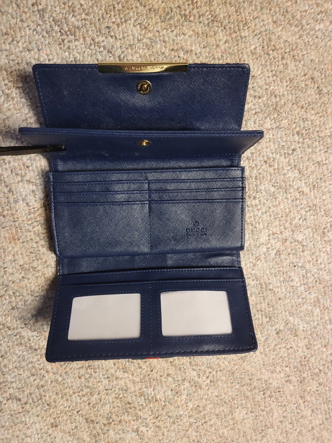 Gucci patterned long wallet - photo 3