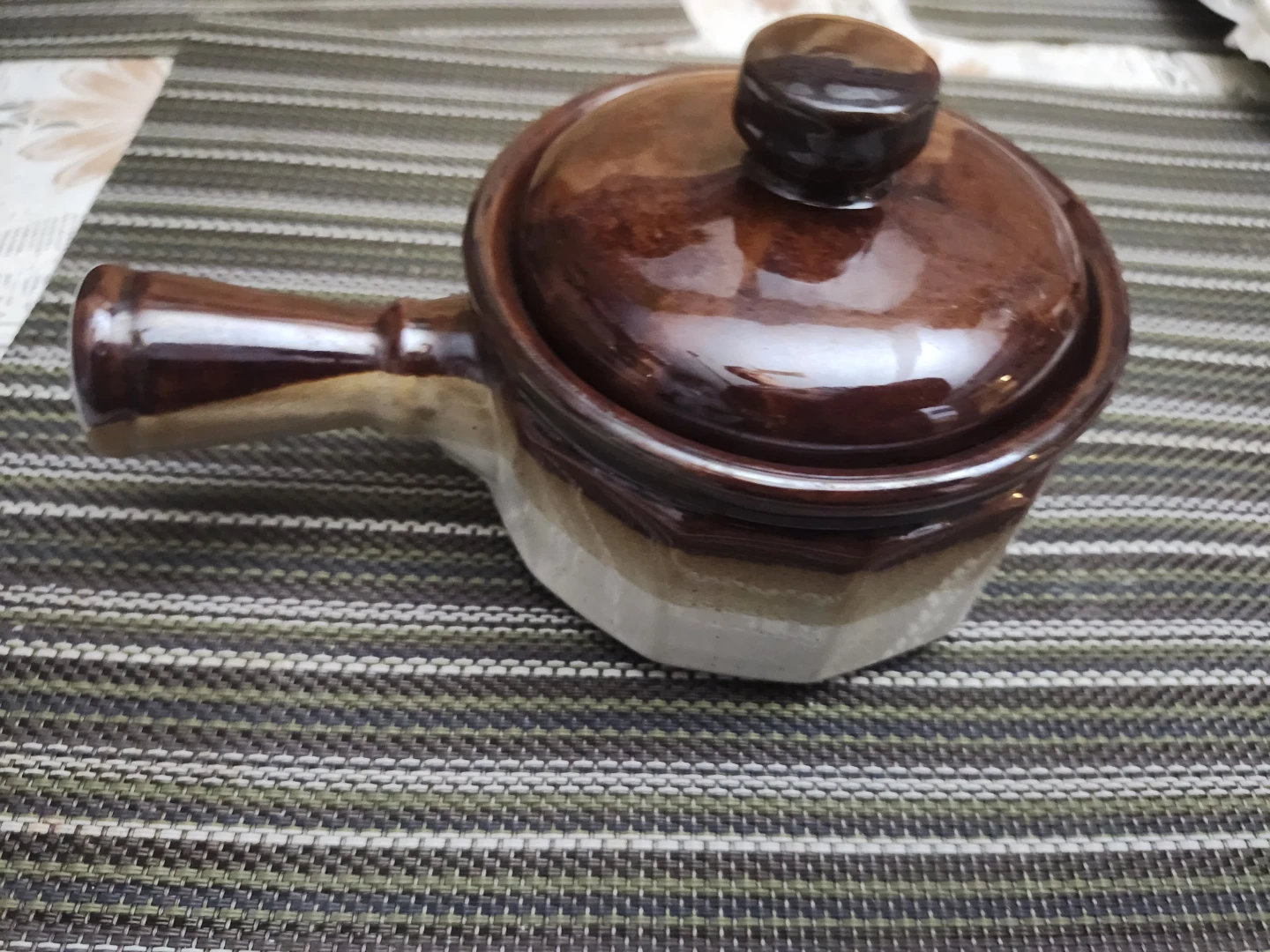 Small Ceramic Onion Soup Crock - photo 5
