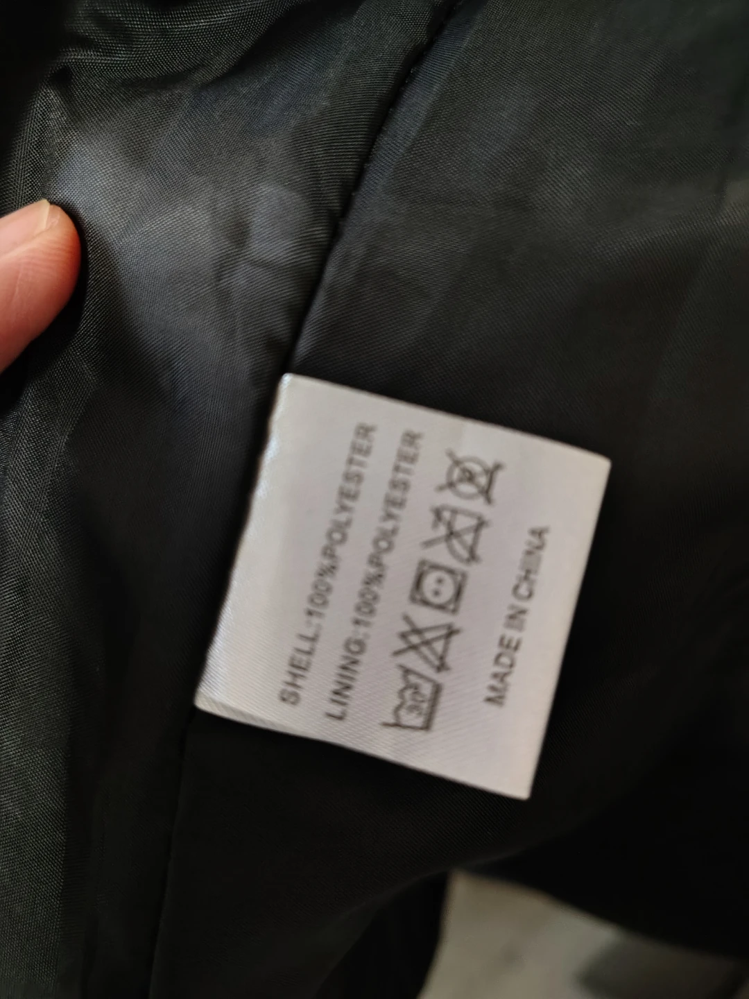 Black Double-Breasted Trench Coat - photo 3