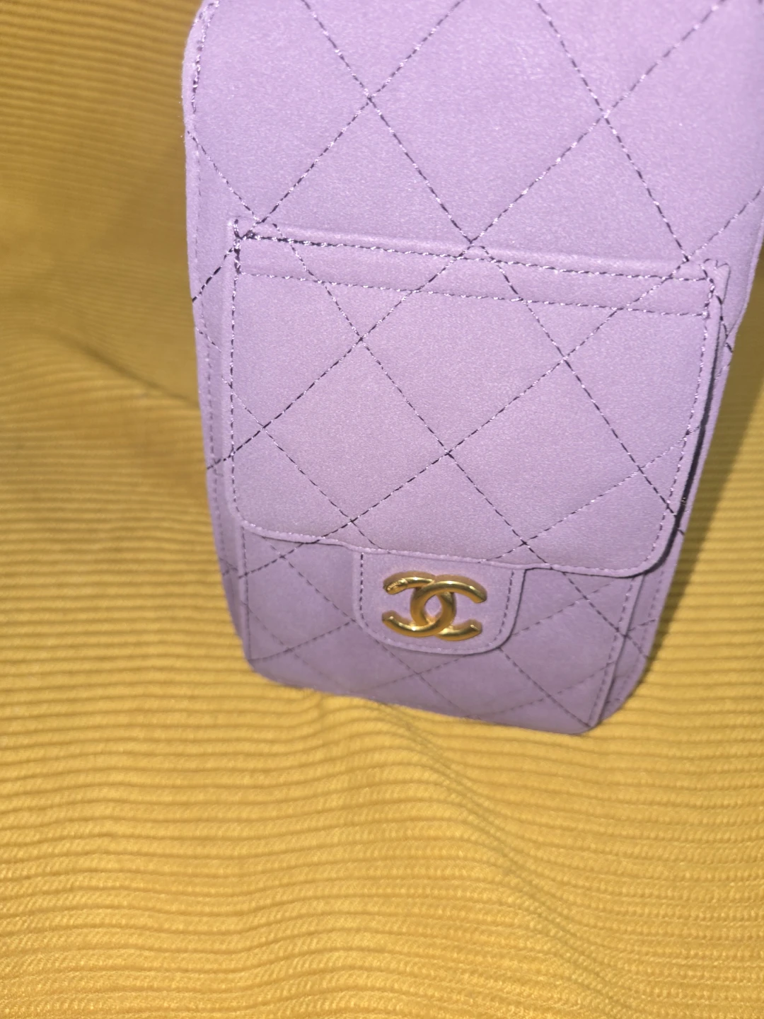 Chanel Quilted Tote Bag - Lavender - photo 5