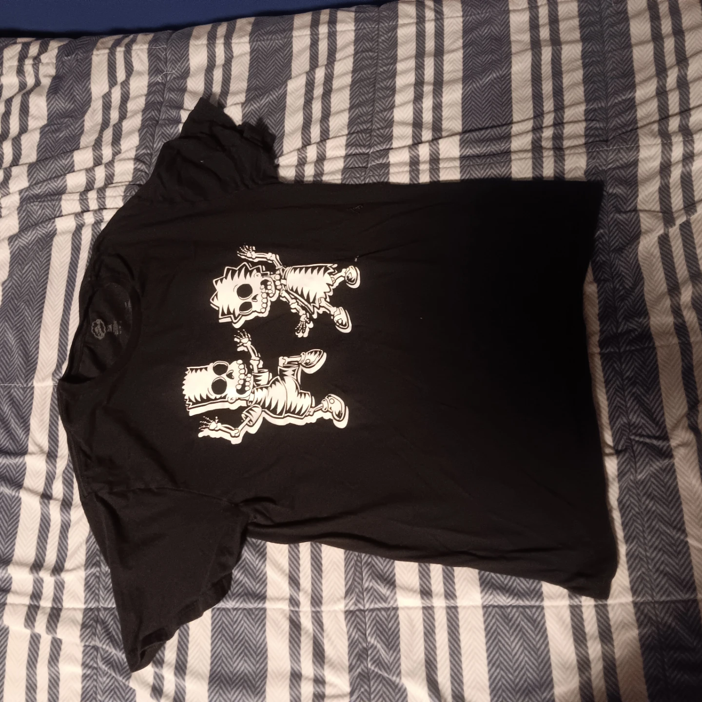 The Simpsons Skeleton Graphic T-Shirt