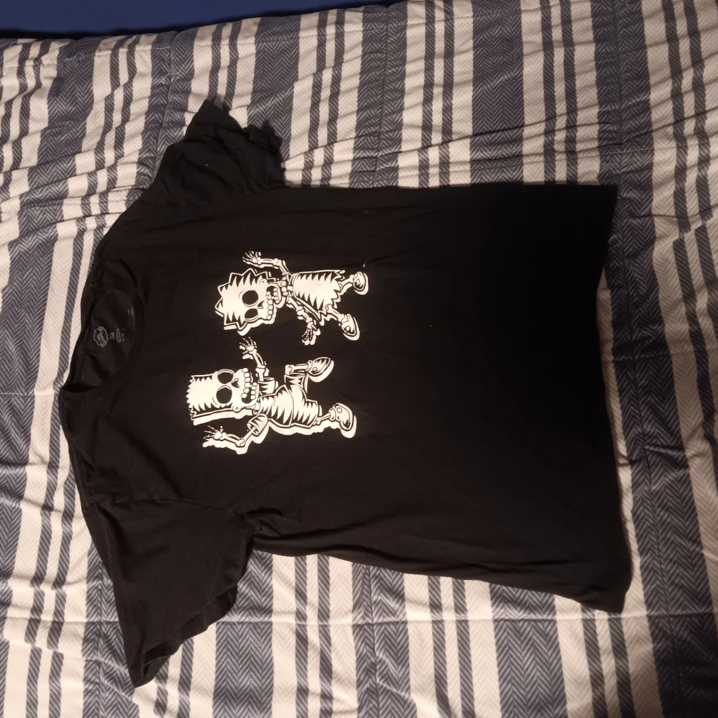 The Simpsons Skeleton Graphic T-Shirt