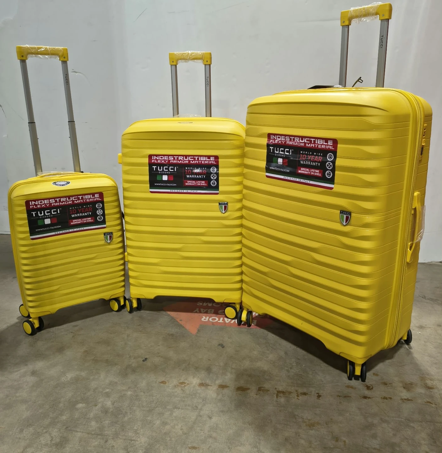 Tucci l 3 PCs l 32-28-20 l PP l Hardside l Expandable