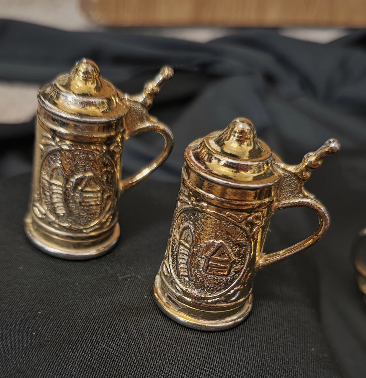 ANTIQUE Solid Brass & Die-Cast Miniature - photo 5