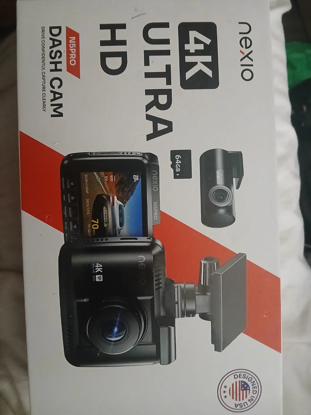 Nexio N5PRO 4K Ultra HD Dash Cam - photo 2