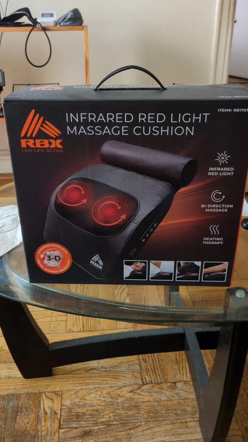RBX Infrared Red Light Massage Cushion