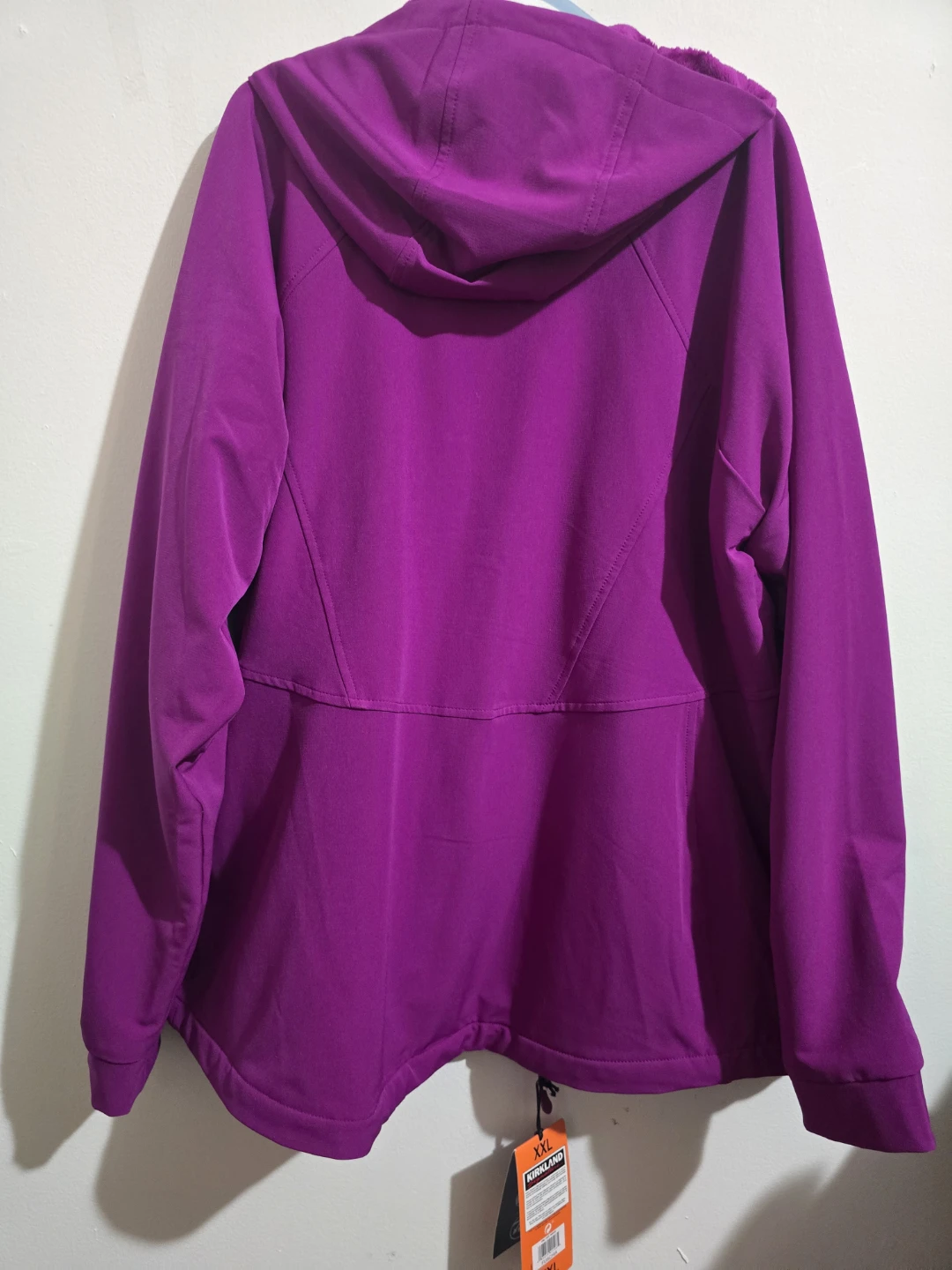NWT Kirkland Signature Women's Softshell Jacket Fuschia XXL - photo 4