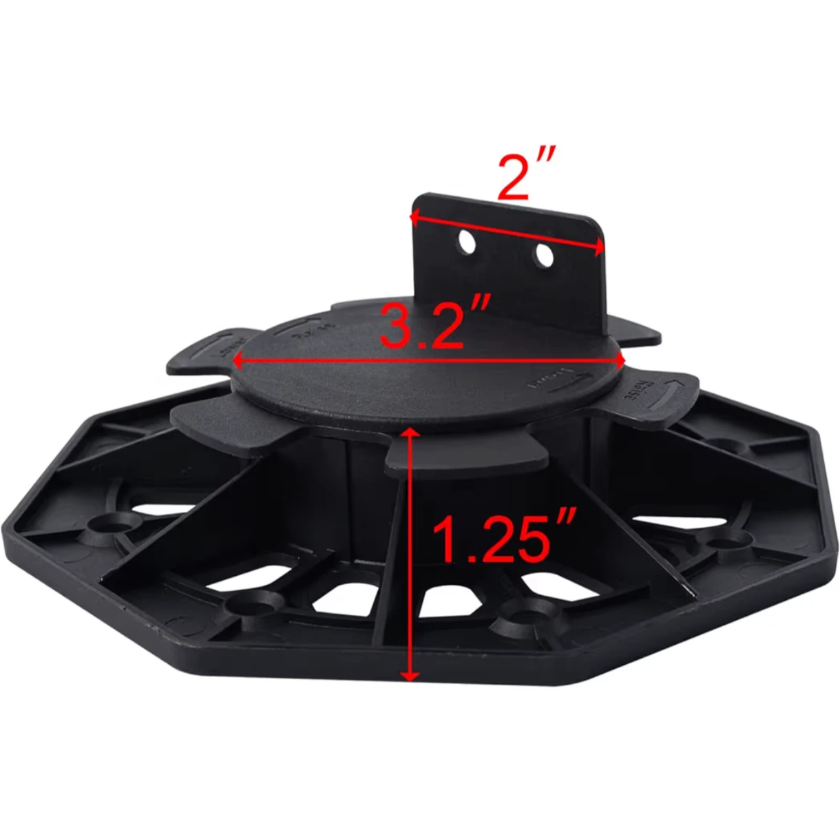 Adjustable Deck Pedestal Supports, 20 Pack - photo 3
