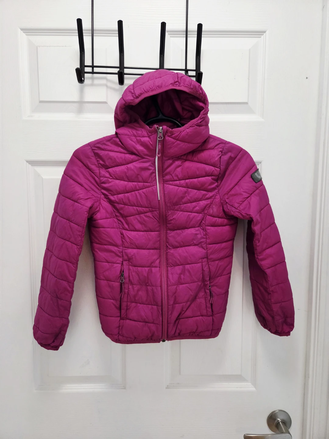 Lole Girls hooded lightweight Packable jacket 7-8T