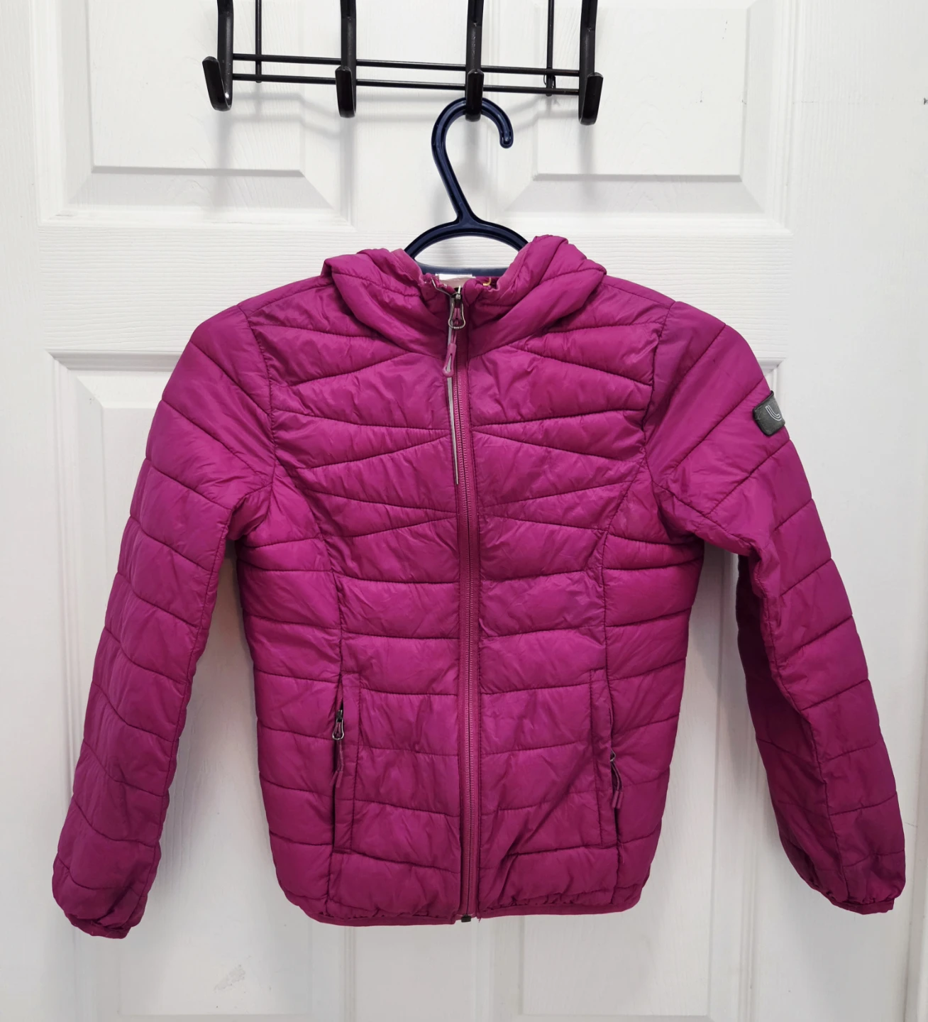 Lole Girls hooded lightweight Packable jacket 7-8T - photo 3
