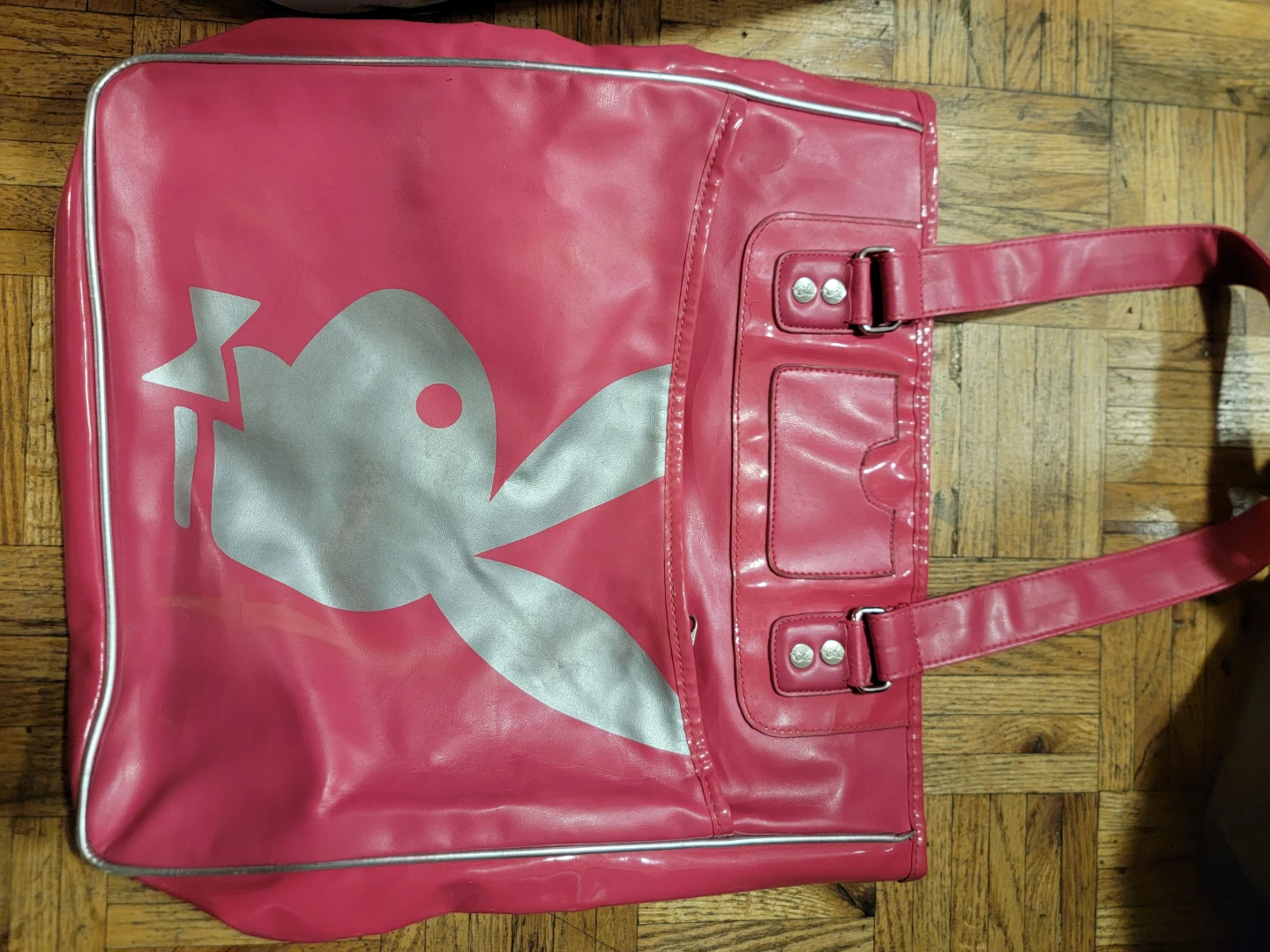 Playboy and Pony shoulder bags