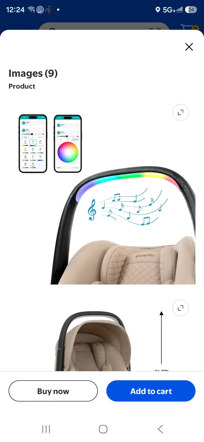 Evenflo Revolve360 Litemax NXT Car Seat - photo 2