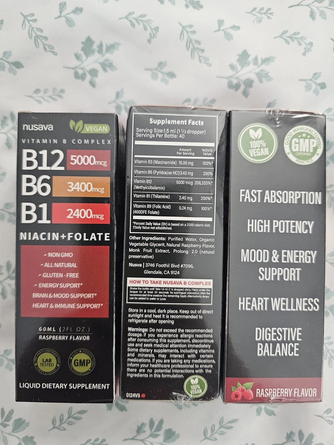 3 Bottles Nusava Vitamin B Complex - photo 4