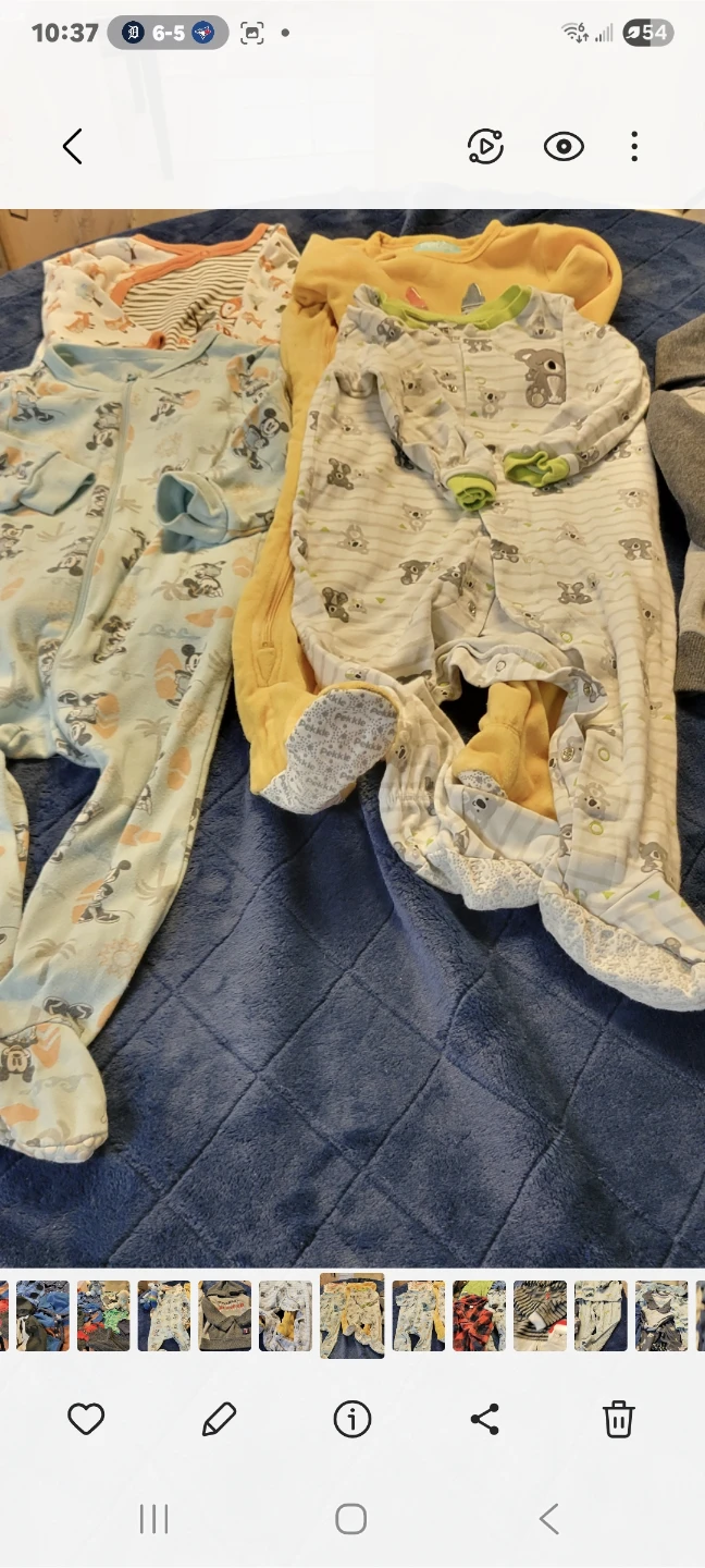 Tommy Hilfiger hoodie and assorted baby sleepers - photo 2