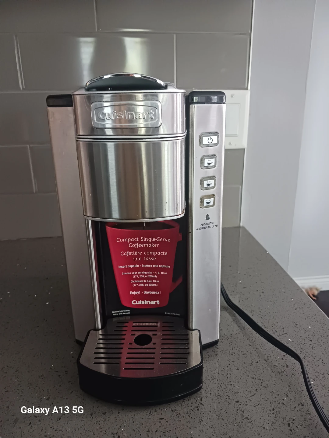 Cuisinart Compact Single-Serve Coffee Maker