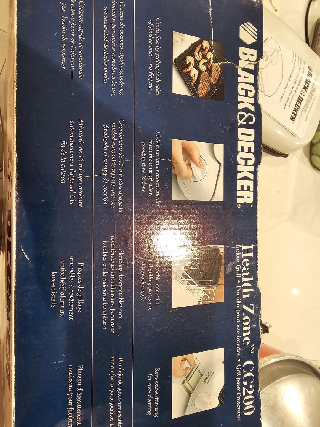 Black & Decker Health Zone Indoor Grill CG200 - photo 5