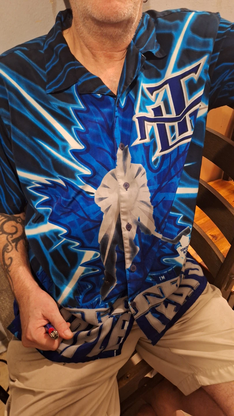 Toronto Maple Leafs Button-Up Shirt
