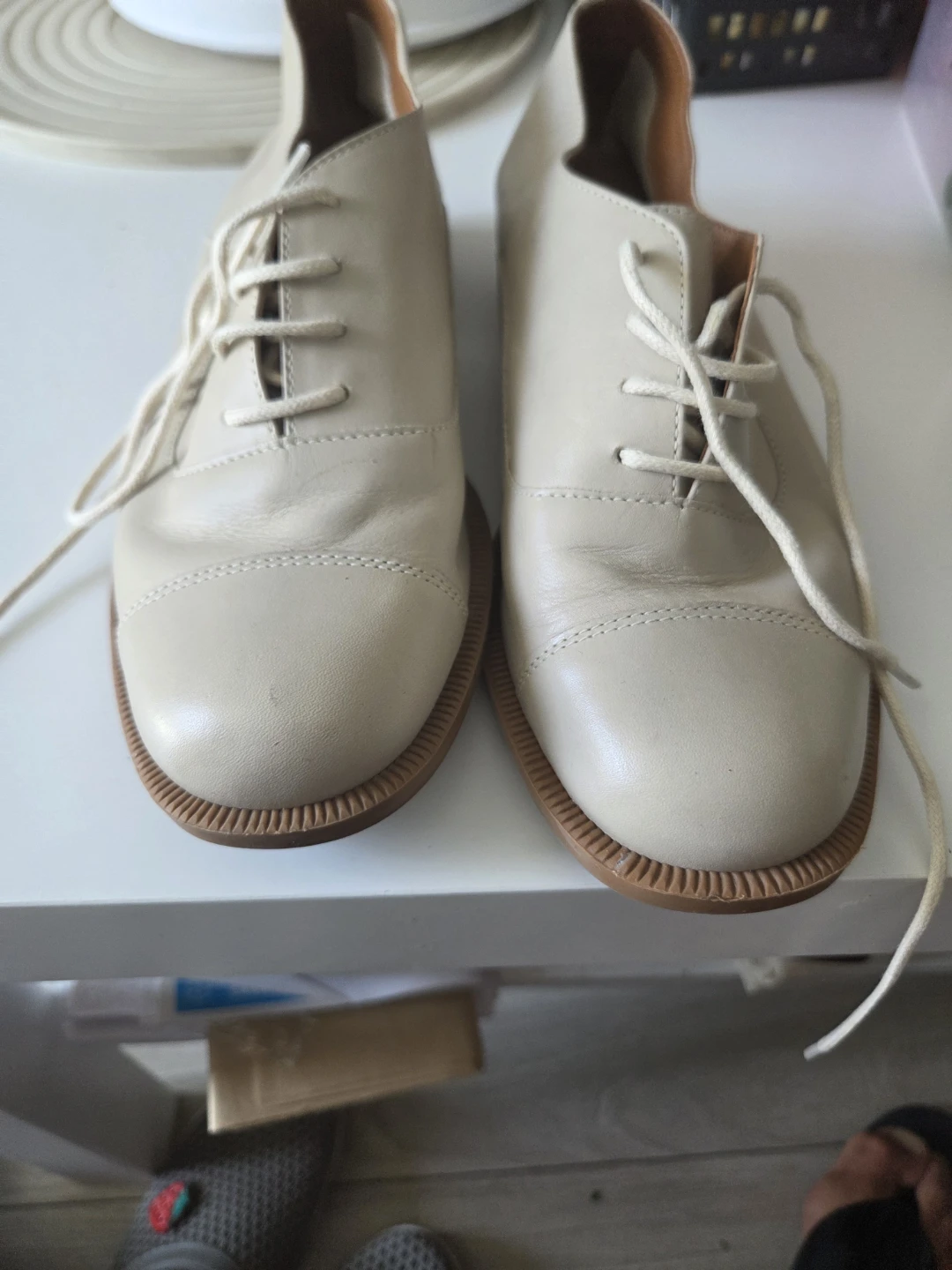 Wishin cream oxfords size 37 - photo 4