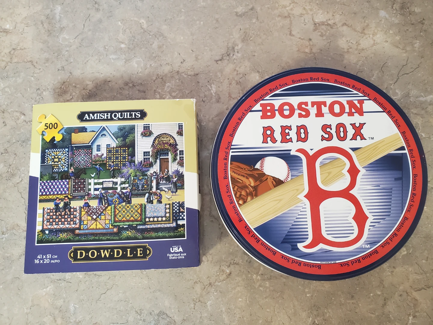 500-Piece Puzzle Bundle – Dowdle & Boston Red Sox 🏈