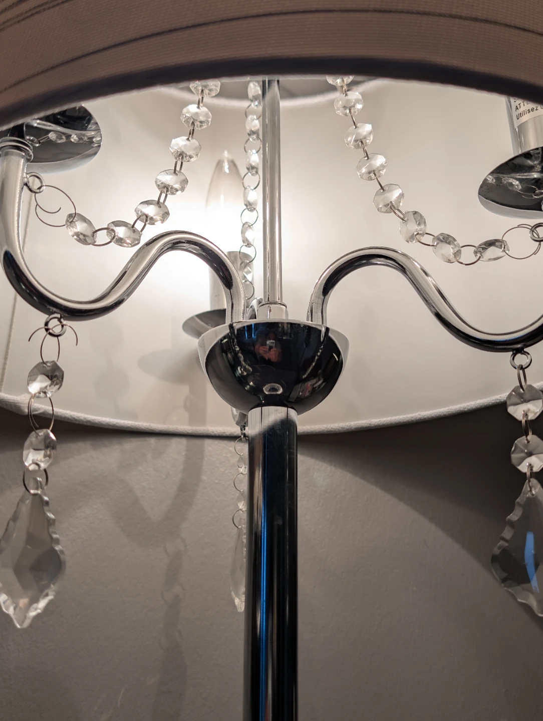 Set of Two Crystal Accent Table Lamps - photo 4