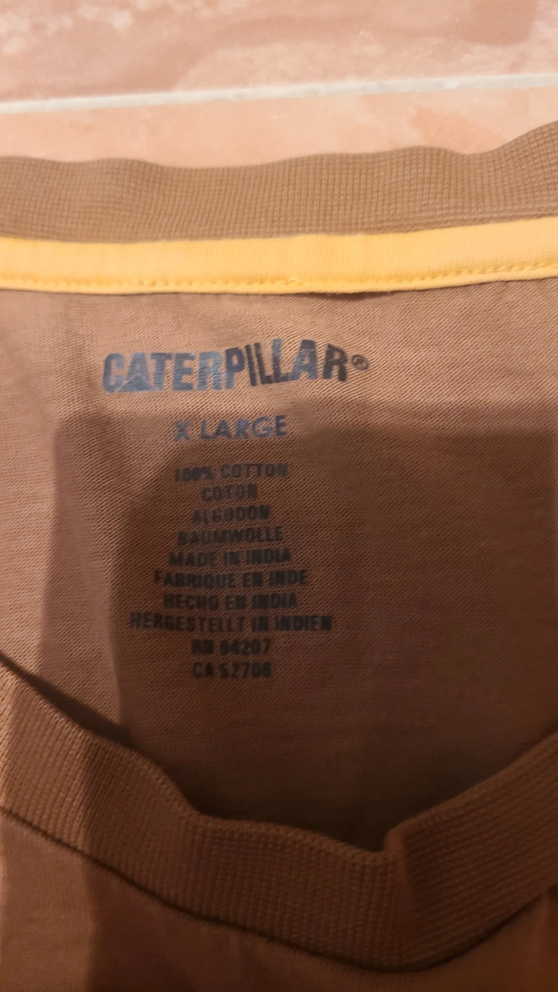 Caterpillar T-Shirt Brown Extra Large - photo 2