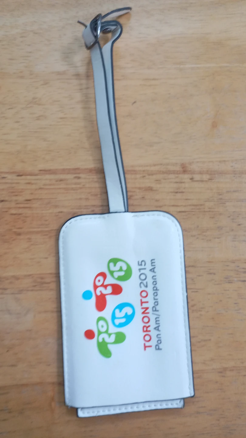 🏈 Toronto 2015 Pan Am Games Luggage Tag
