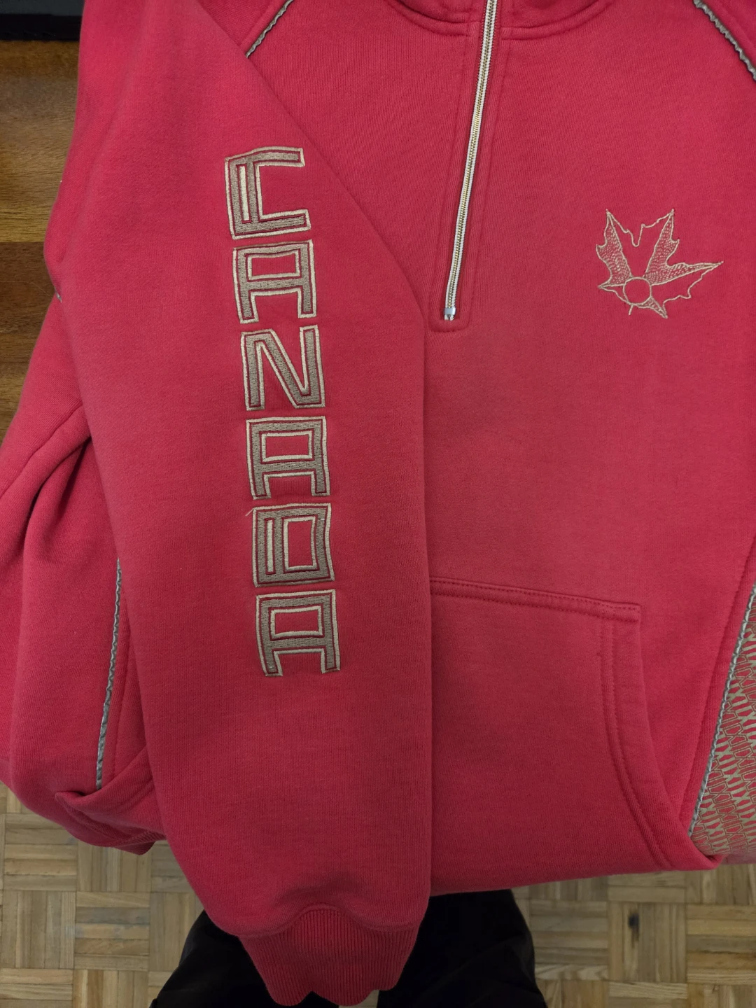 HBC Canadian Olympic Team Half-Zip Hoodie - photo 4