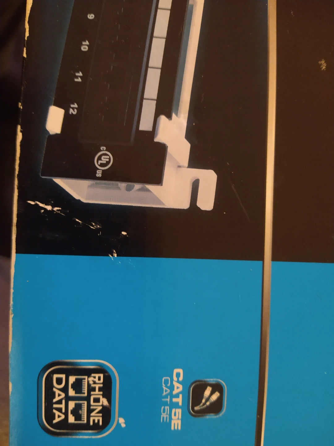 CE Tech Cat 5e Mini 12 Port Patch Panel - photo 4