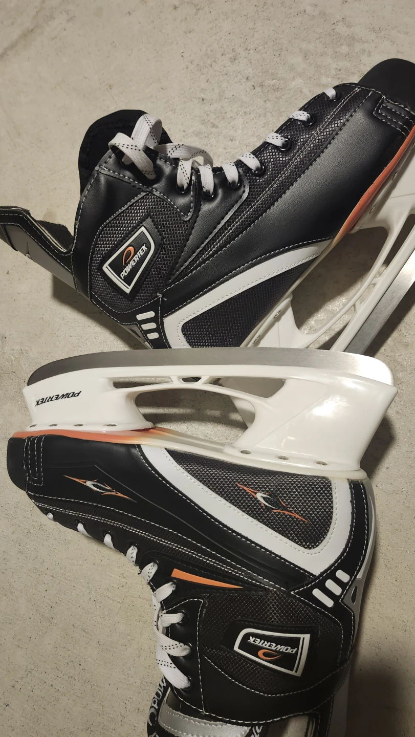 Powertek Senior Ice Skates Size 12 - photo 3