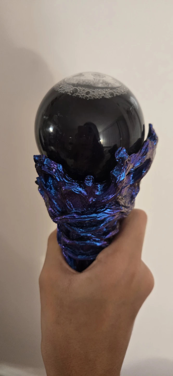 Wizard Staff Prop with Crystal Orb - photo 2
