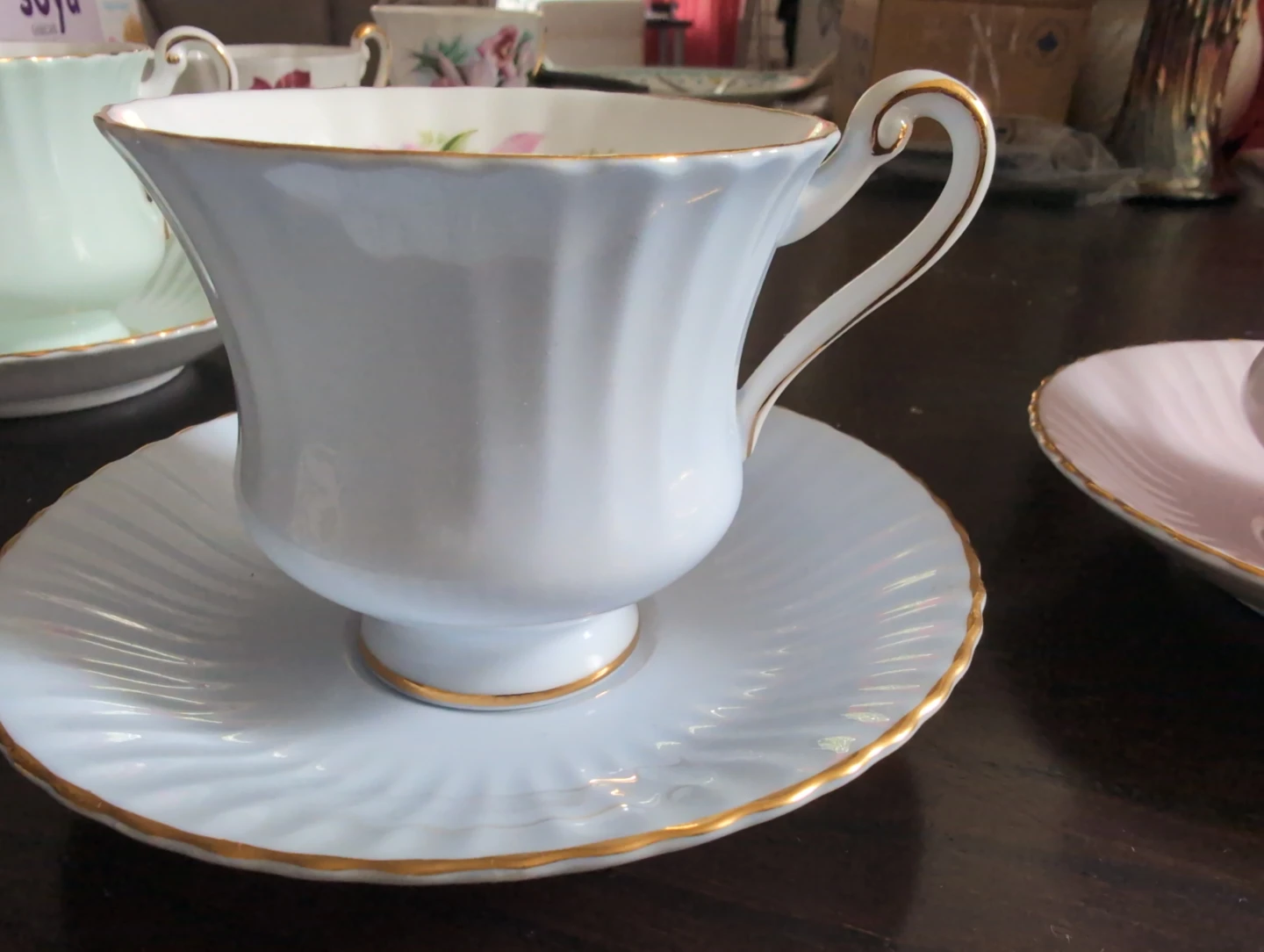 Set of 4 Vintage Paragon Teacups and Saucers - photo 5