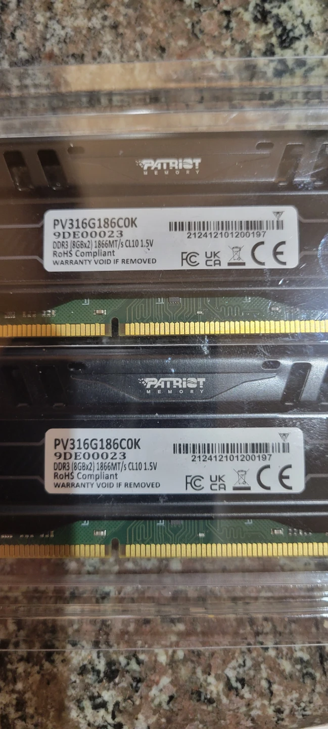 DDR3 2x8G memory