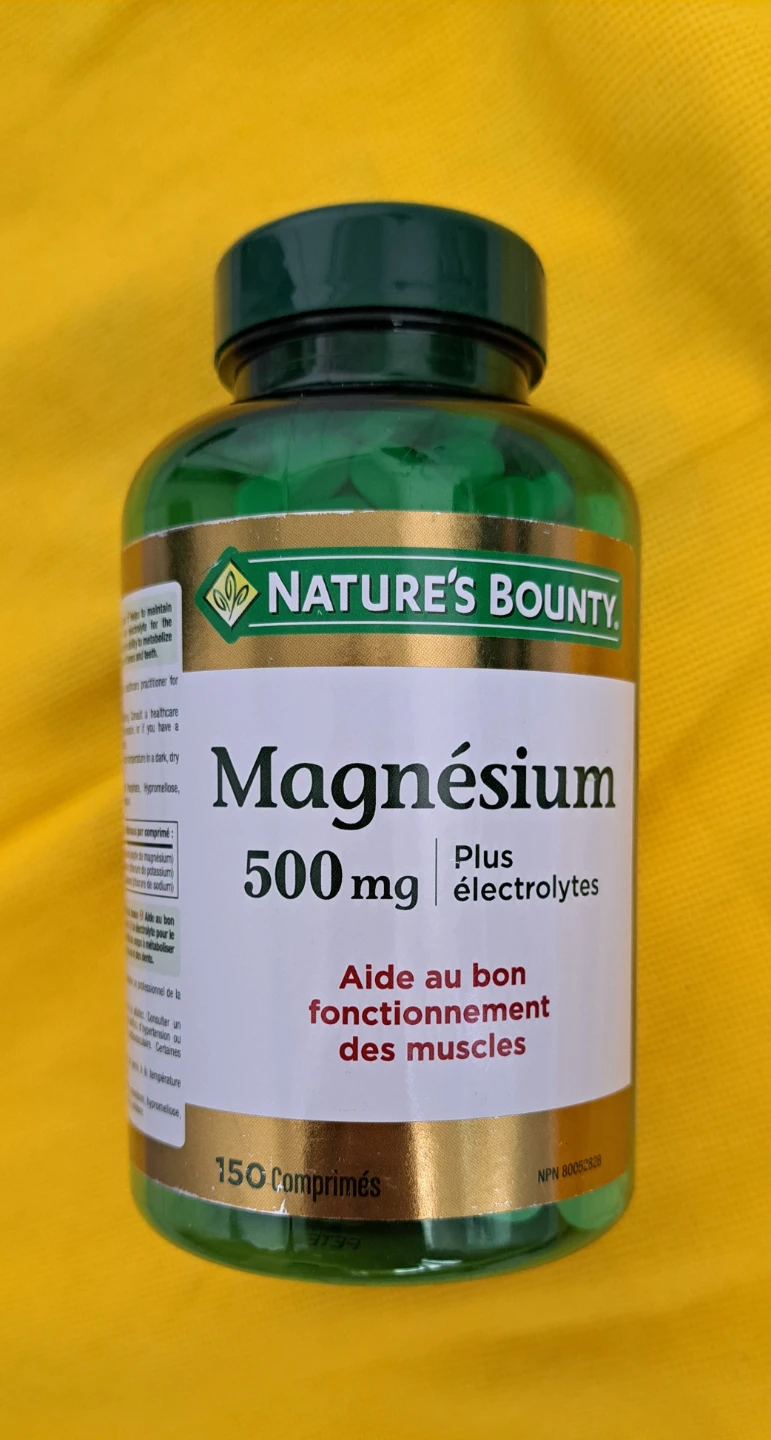 Nature's Bounty Magnesium 500mg Plus Electrolytes