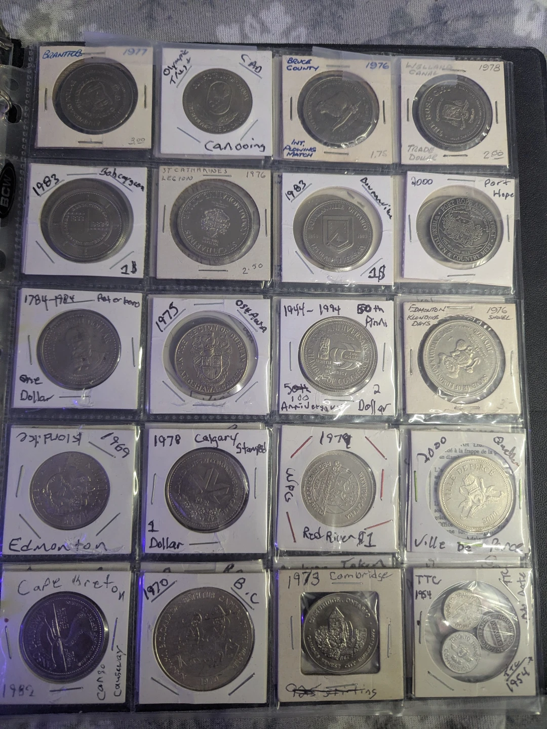 Canadian/ U.S Trade Dollars, Casino, Automotive and Games Tokens