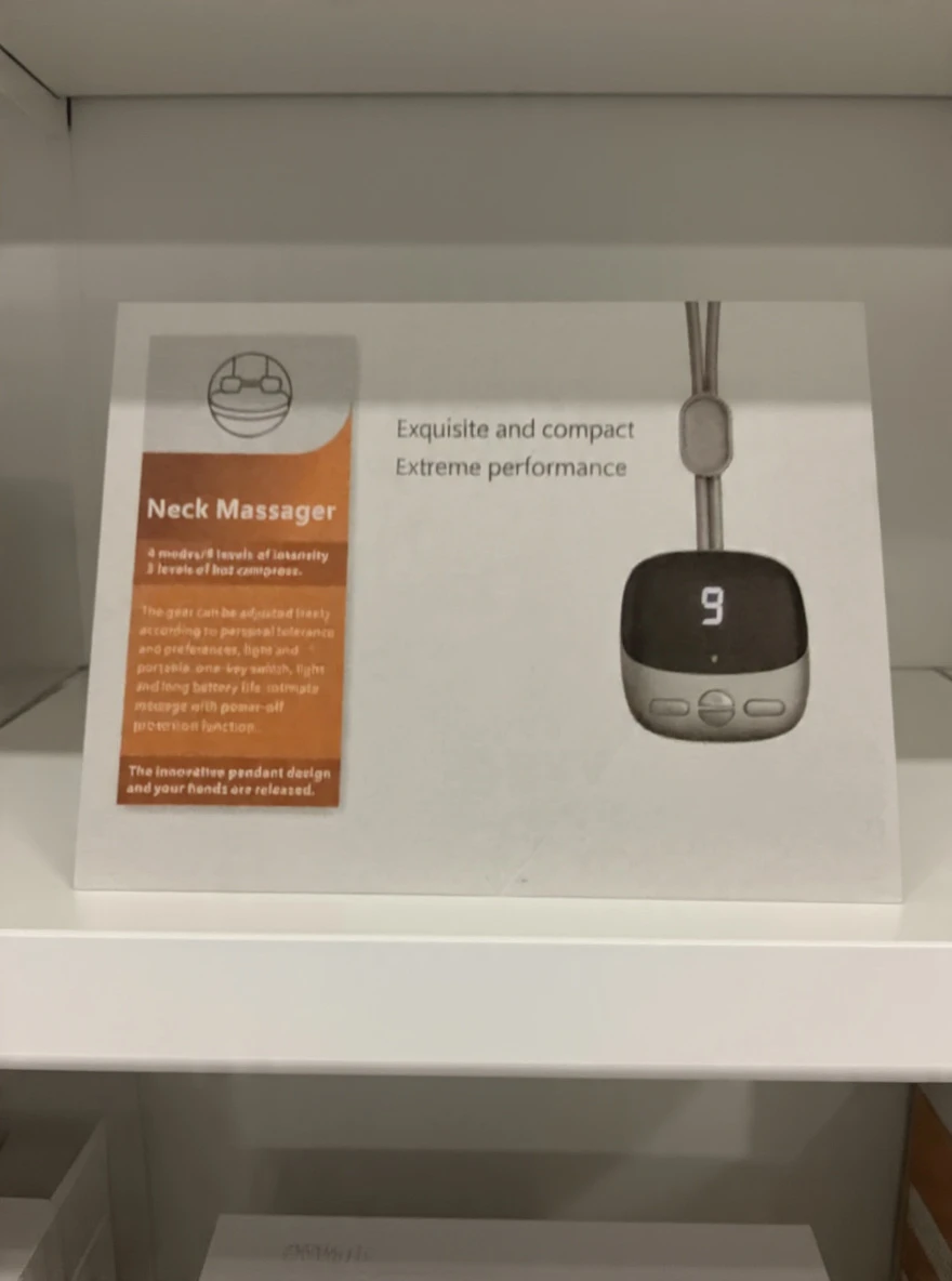 Pendant Style Neck Massager