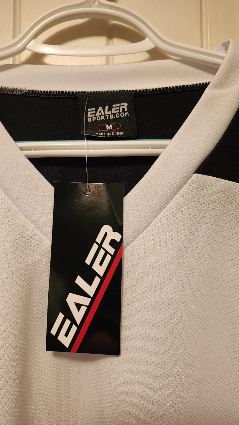 Ealer Sports Hockey Jersey - White and Black - photo 3