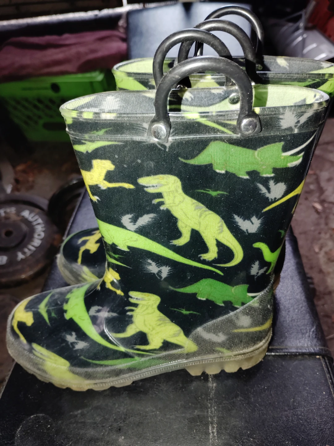 Used -Good Condition Max and Jake  Kids Rain Boots