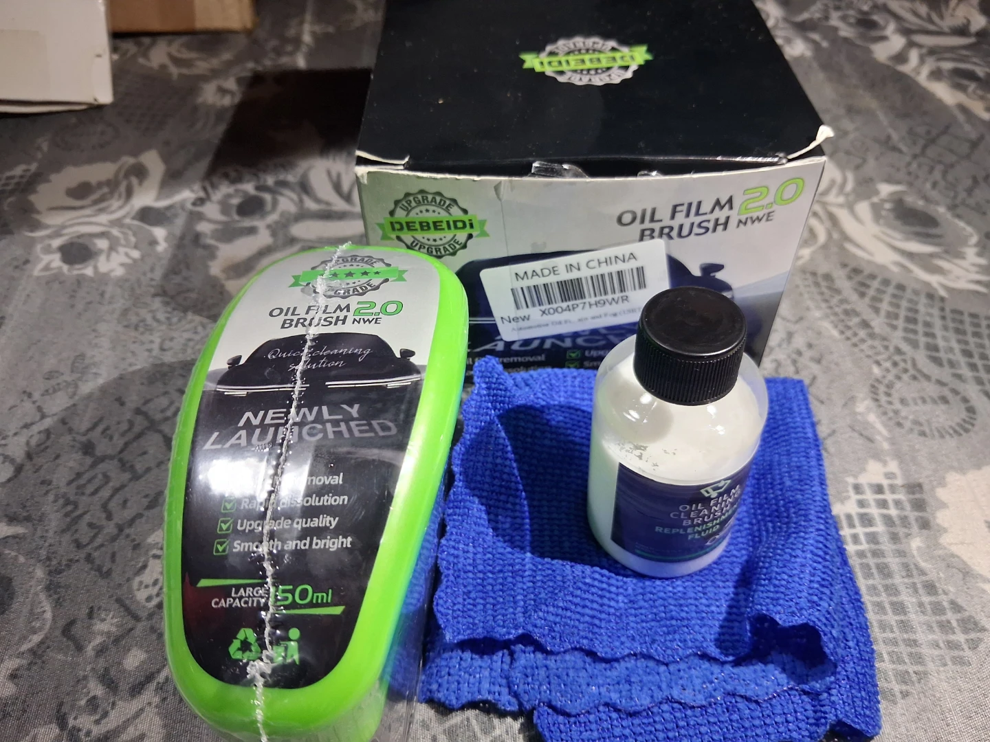 DEBEIDI Oil Film Brush 2.0 Car Glass Cleaner