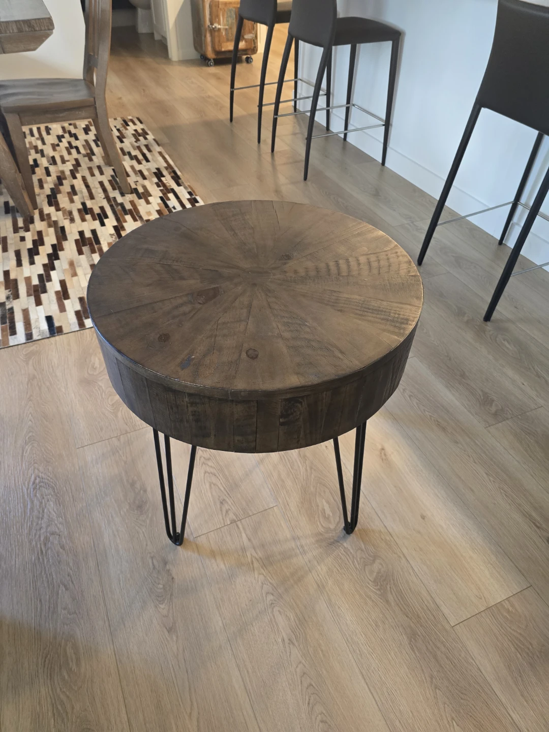 CRATE and BARREL RECLAIMED WOOD TABLE