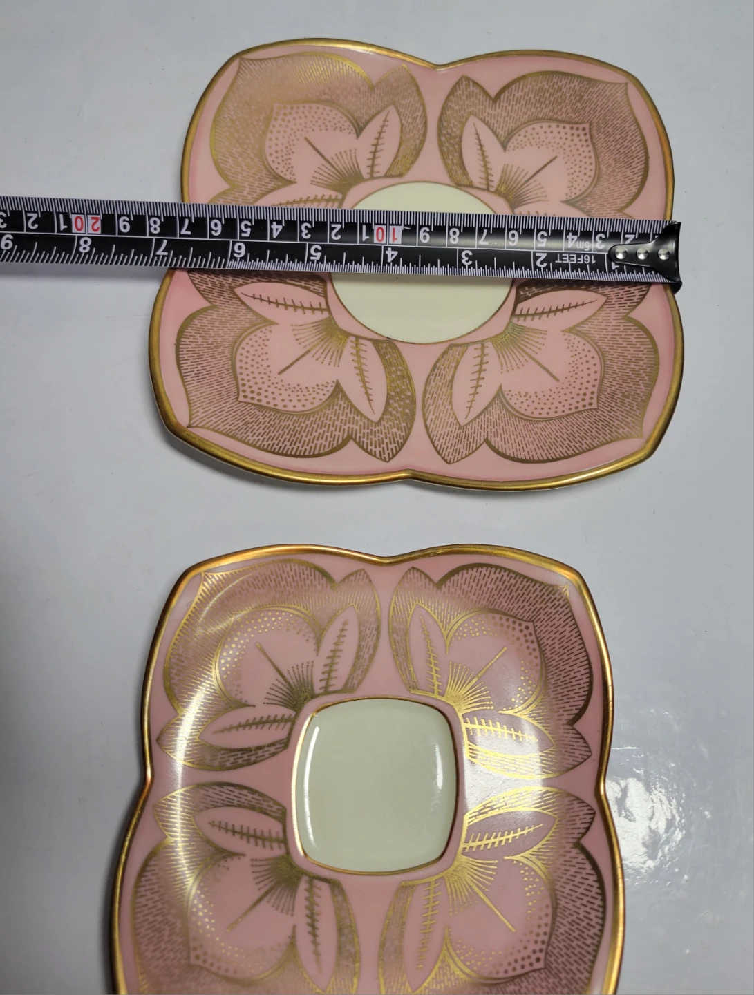 Vintage Pink and Gold Teacup Set - photo 3