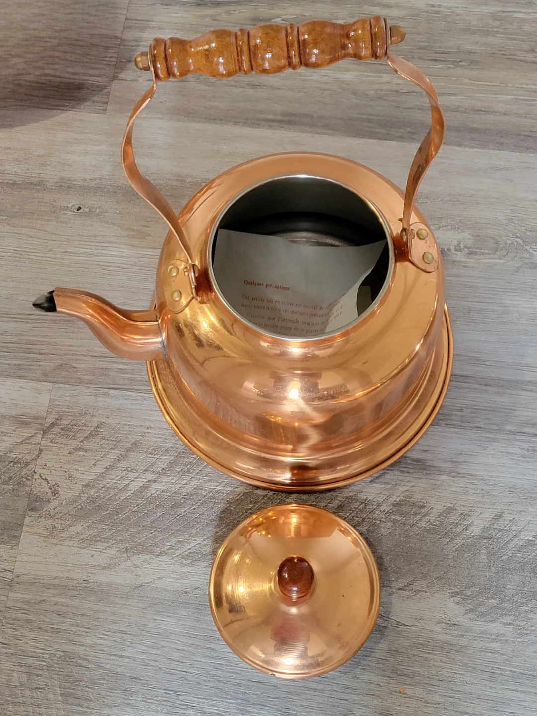Vintage Copper Pan/Kettle Set (New) - photo 4